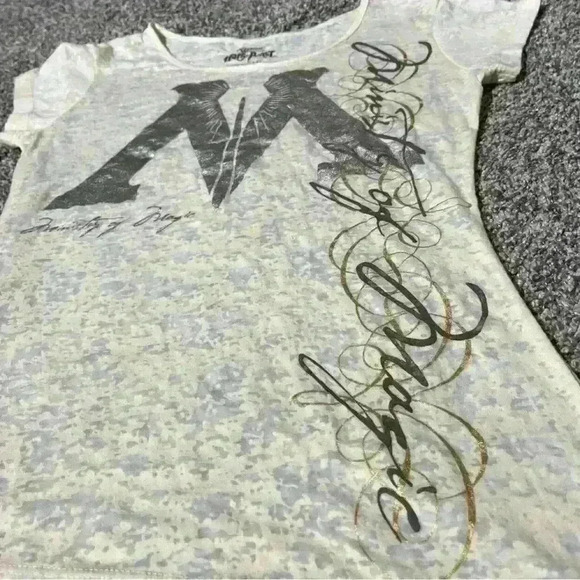 THE WIZARDING WORLD OF HARRY POTTER Ministry Of Magic Cream Burnout Tee Size S - Picture 4 of 8